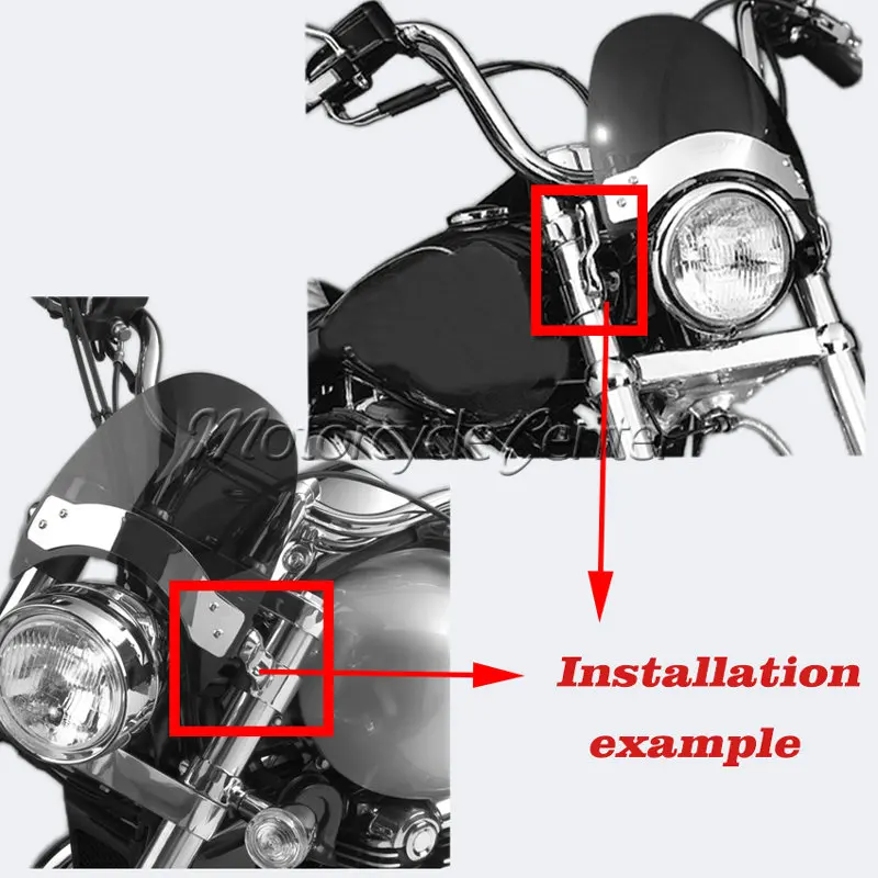 Мотоциклетное ветровое стекло для 1987-2004 Suzuki охранной 1400 VS1400GLP VS1400GL 800 VS800GL VL800 VS VL 87 92 00 04