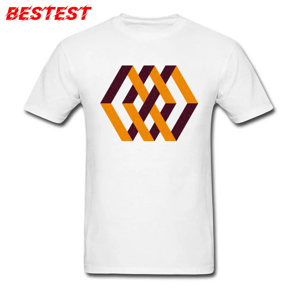 Abstract design Cotton Tops Shirt for Men cosie Tshirts Printed On 2018 Discount Round Collar Tee Shirt Short Sleeve Abstract design white
