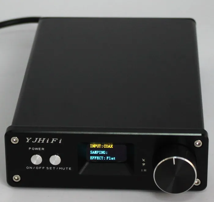 

YJHiHi STA326 OLED USB DAC pure digital amplifier (50W + 50W) Audio decoder using PCM2706 and AK4113 sound quality super good