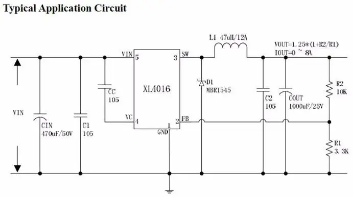 Xh-m401 dc-модуль постоянного тока/xl4016e1 высокой мощности DC регулятор напряжения/Максимальная 8a с регулятор напряжения