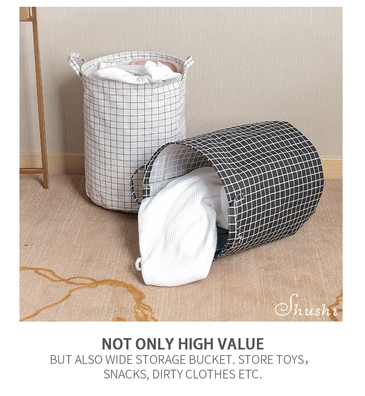 Cotton laundry hamper (16)