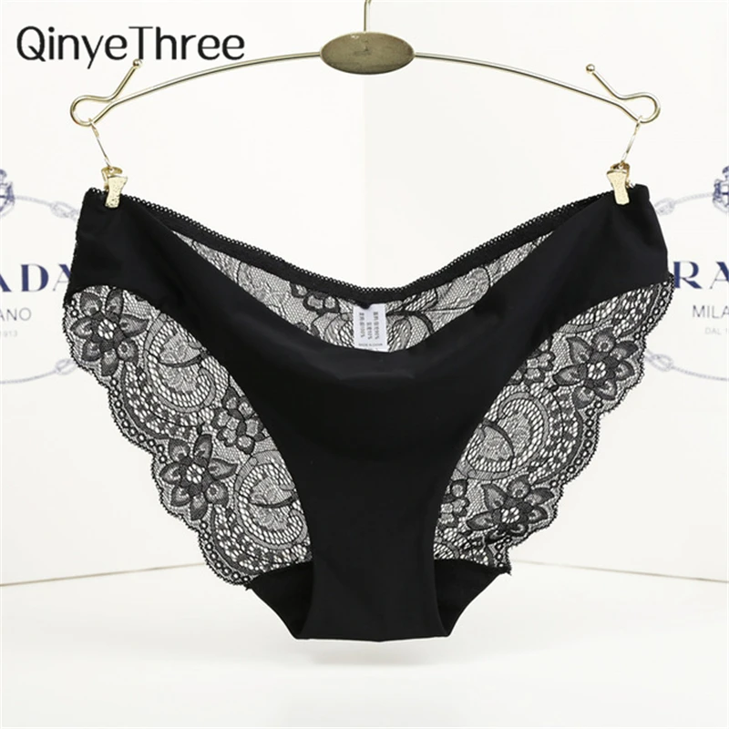 

S-2XL! seamless low-Rise women's sexy lace lady panties seamless cotton breathable panty Hollow briefs Plus Size girl underwear