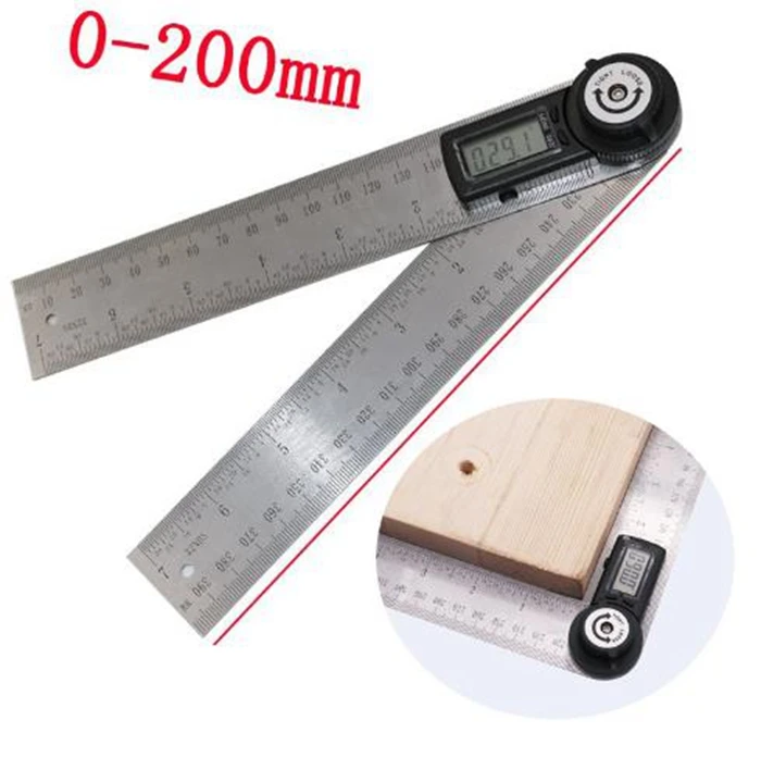 200mm-Digital-Angle-Ruler-Finder-Meter-Protractor-Inclinometer-Goniometer-Electronic-Angle-Gauge-Stainless-Steel