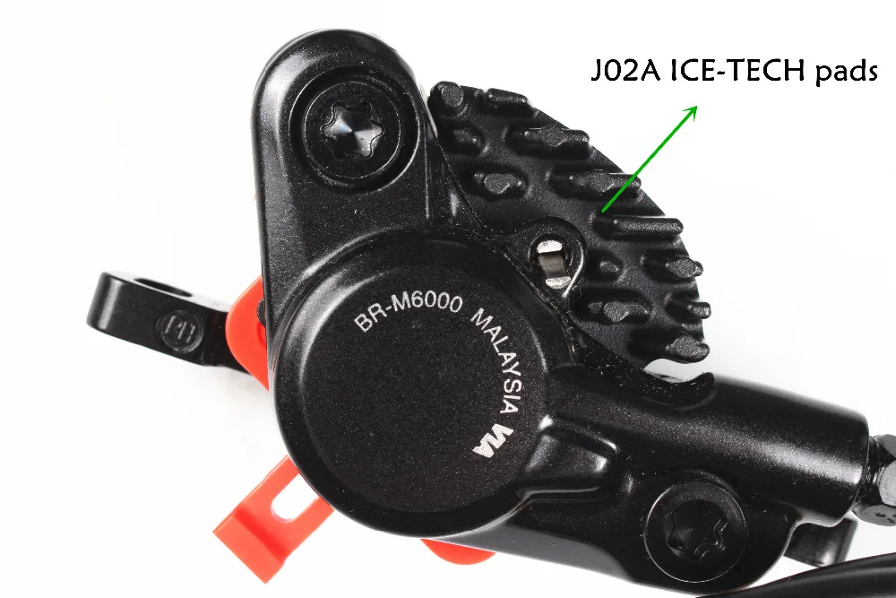SHIMANO DEORE M6000 bicicletas de montaña de freno hidraulico disco freno MTB BR BL-M6000 DEORE freno 800/1400 izquierda y derecha - 5