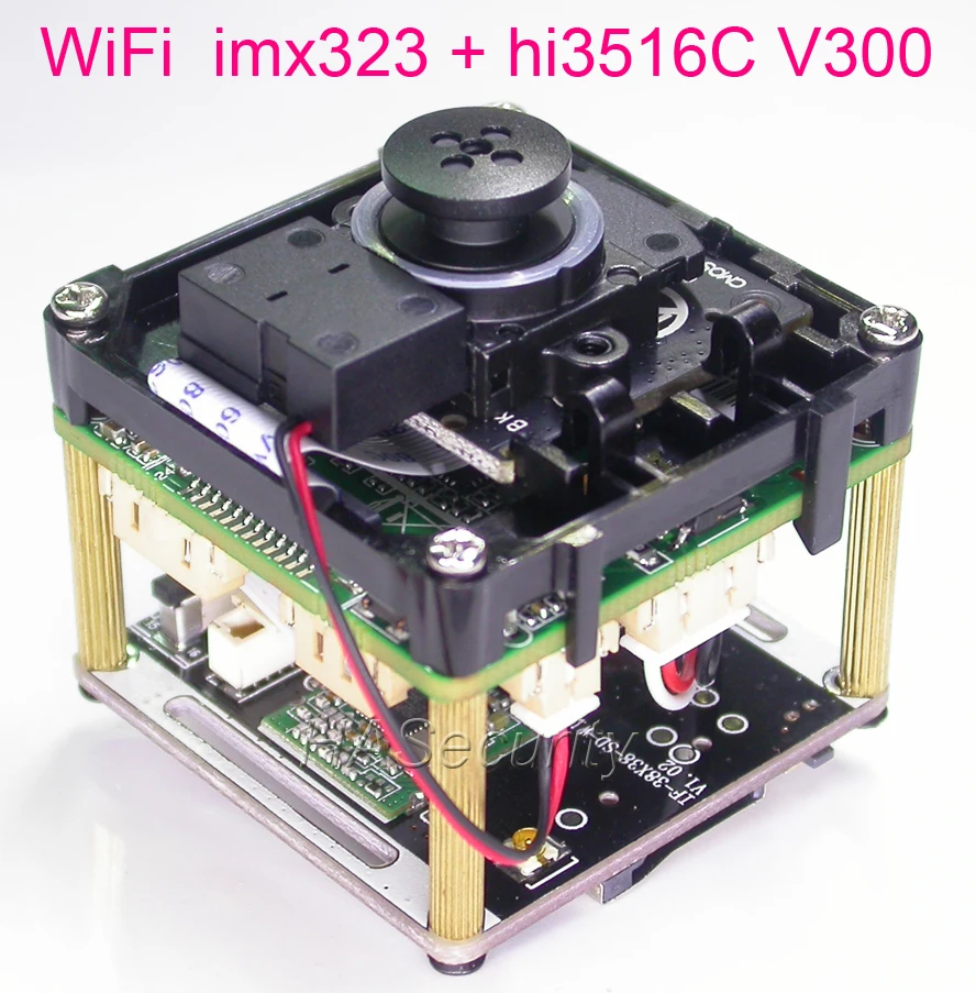 Wi Fi специальный объектив 3 7 мм H.265 H264 1/2.9 &quotSony Exmor IMX323 CMOS + Hi3516C V300 камера