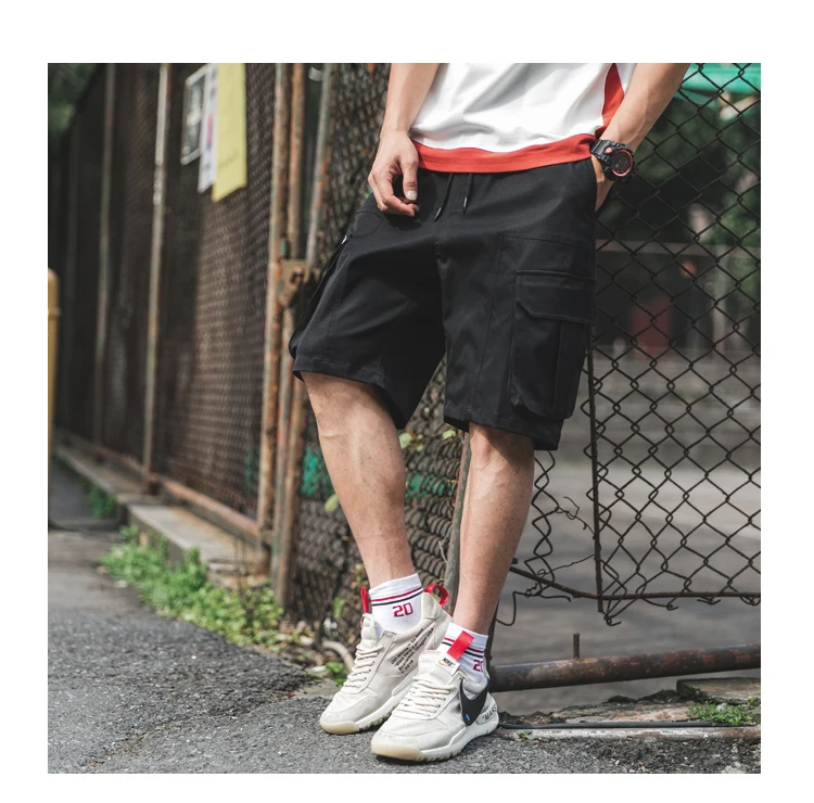 Мужские шорты спортивные хип-хоп Уличная летняя Военная хлопковая мужские бермуды m-xxxl Карго повседневные белые шорты для мужчин