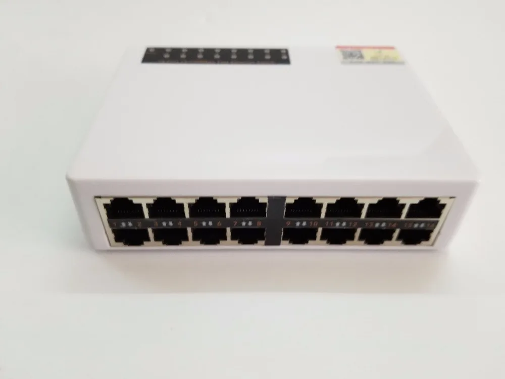 Бесплатная доставка 16 портовый Неуправляемый коммутатор Ethernet для майнинга может