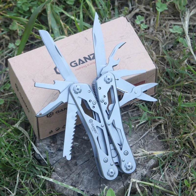 Ferramentas ao ar Camping Livre Alicate Multitool Folding Alicates G202b Ganzo G202 Multi Ferramenta Pesca Caminhadas Multifuncional Edc Engrenagem 2 High Quality Esporte e Lazer