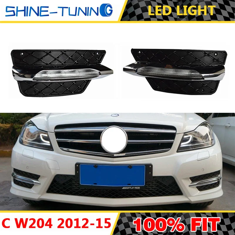 

Suitable for C class W204 LED cover frame LED Light C class C coupe W204 C180 C200 C230 C250 C300 C350 2012+