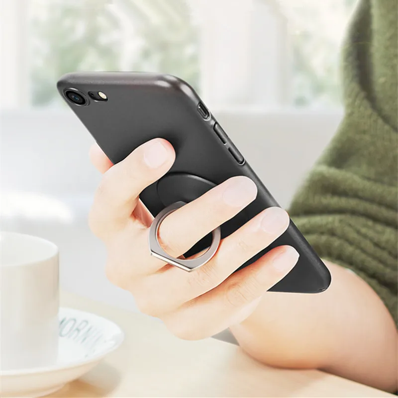 Phone holder Universal Finger Ring Smart Mobile Phone Car Mount Stand For iphone X 6s 7 8plus Samsung s9 Xiaomi redmi ipad