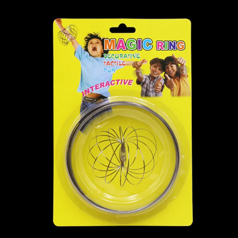 Новое волшебное кольцо Toroflux Torofluxus Flowtoy удивительное игрушки кинетическая