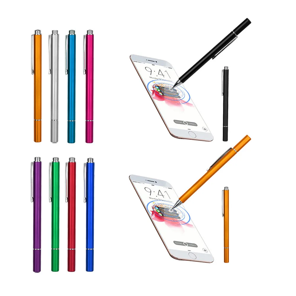 

High Precision Capacitive Universal Touch Screen Stylus Pen For IPhone Samsung Tablet PC capacitive touch surfaces