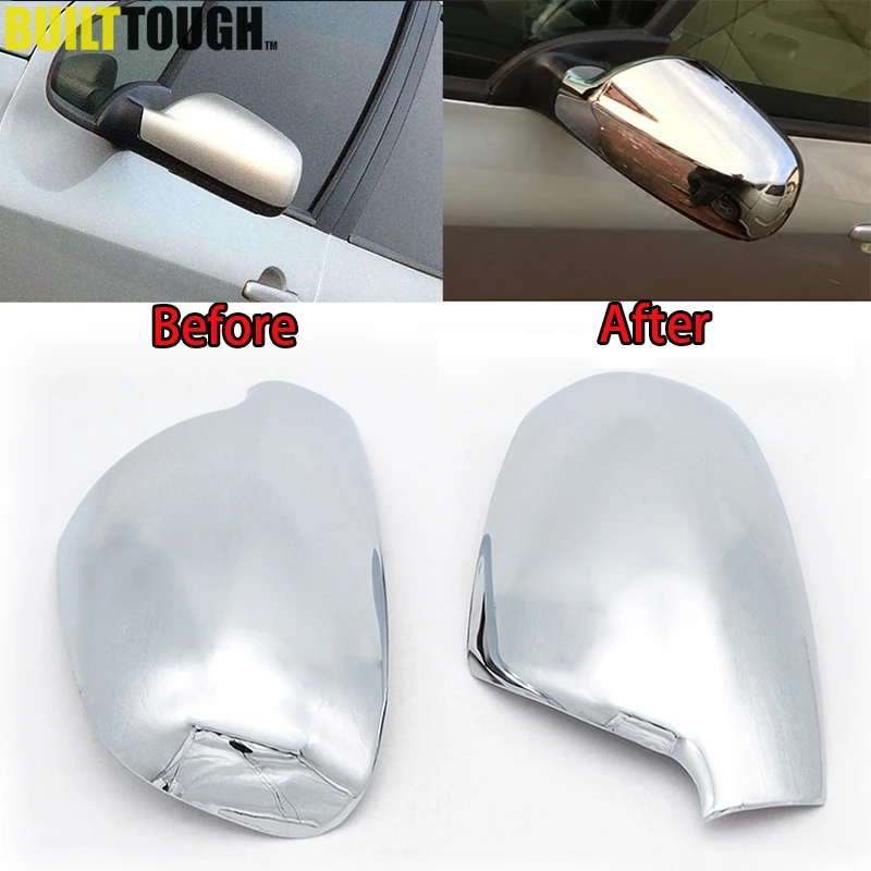 

ACCESSORIES FIT FOR PEUGEOT 307 SW 407 DOOR SIDE WING MIRROR CHROME COVER REAR VIEW CAP