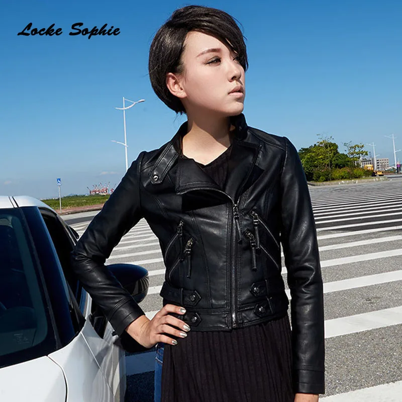 Для женщин Большие размеры короткие куртки 2019 весна искусственного меха из