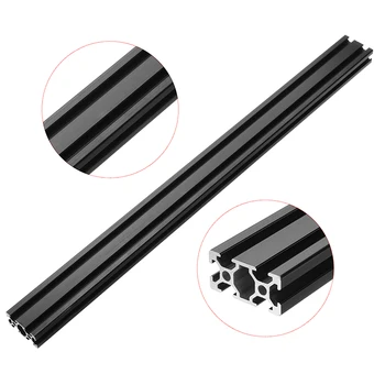 

New Arrival 500mm Length Black Anodized 2040 T-Slot Aluminum Profiles Extrusion Frame For CNC 3D Printer