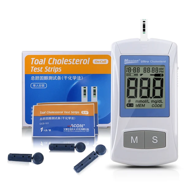 On Call Ultra Cholesterol Meter/Blood Lipid Analyzer/Blood Fat Monitor