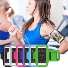 4.0-5.5 inch Sport Arm band on Case for iPhone 7plus 6s 5s xiaomi case for Samsung Running Bag sports mobile phone holder clamp
