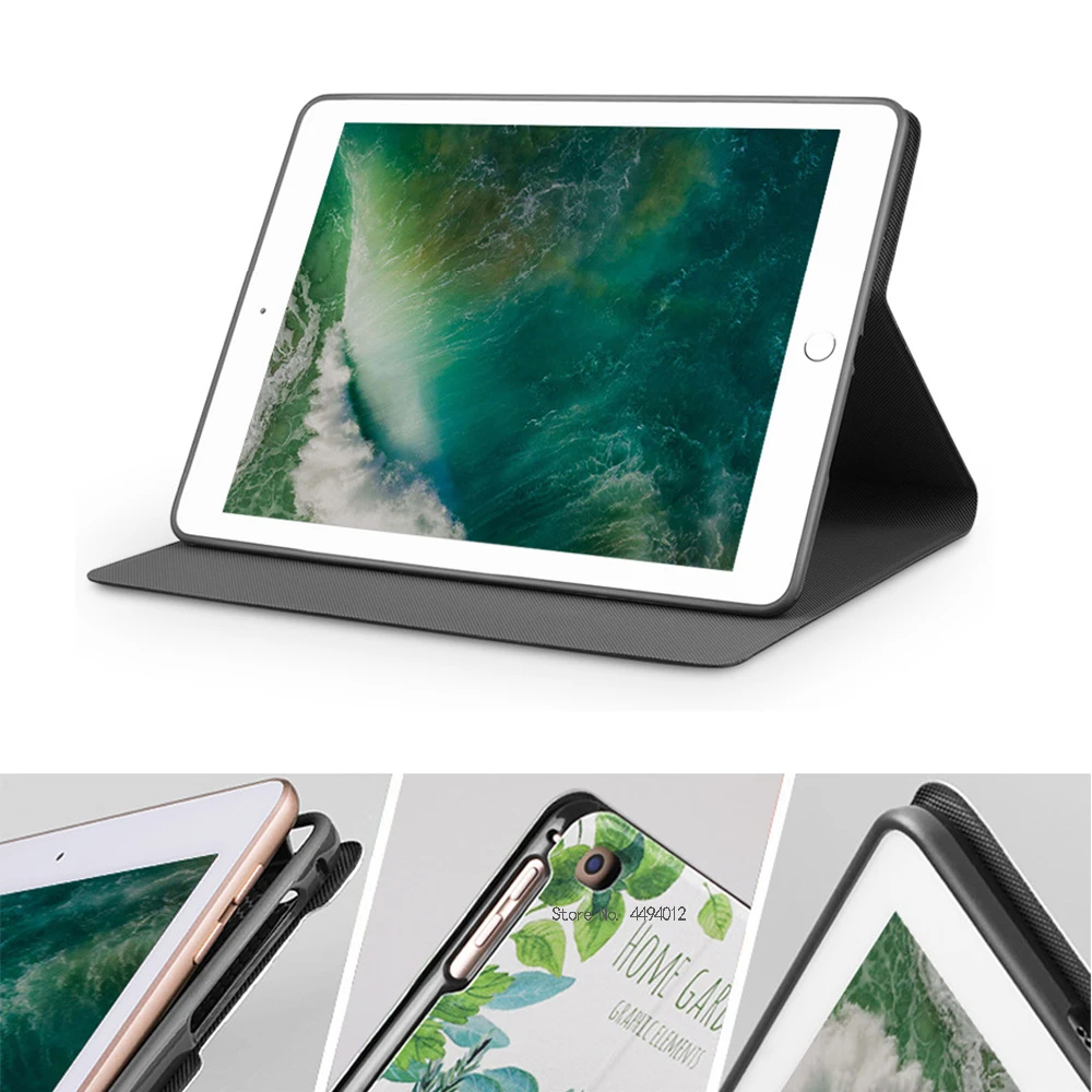 Чехол для iPad 2017 5th 2018 6th 9 7 дюйма Air 2 1 мягкий силиконовый чехол с функцией