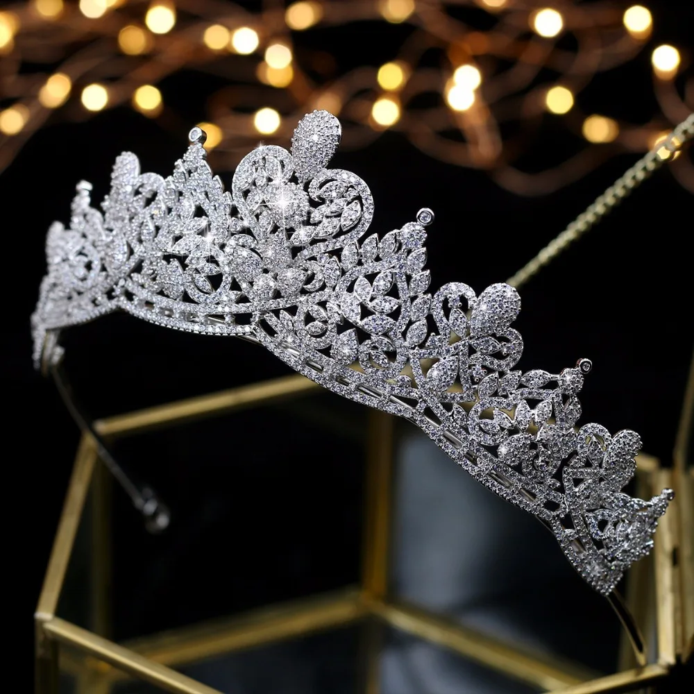 Asnora coroa de noiva Crystals Wedding Tiaras Bridal Crowns Bridal Hair Accessories tiara nupcial Asnora coroa de noiva Crystals Wedding Tiaras Bridal Crowns Bridal Hair Accessories tiara nupcial