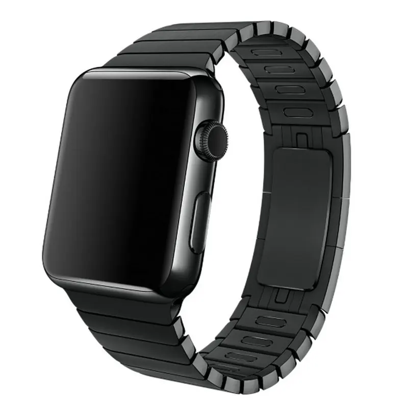 1:1 original Space Black Link Bracelet stainless steel For Apple Watch ...