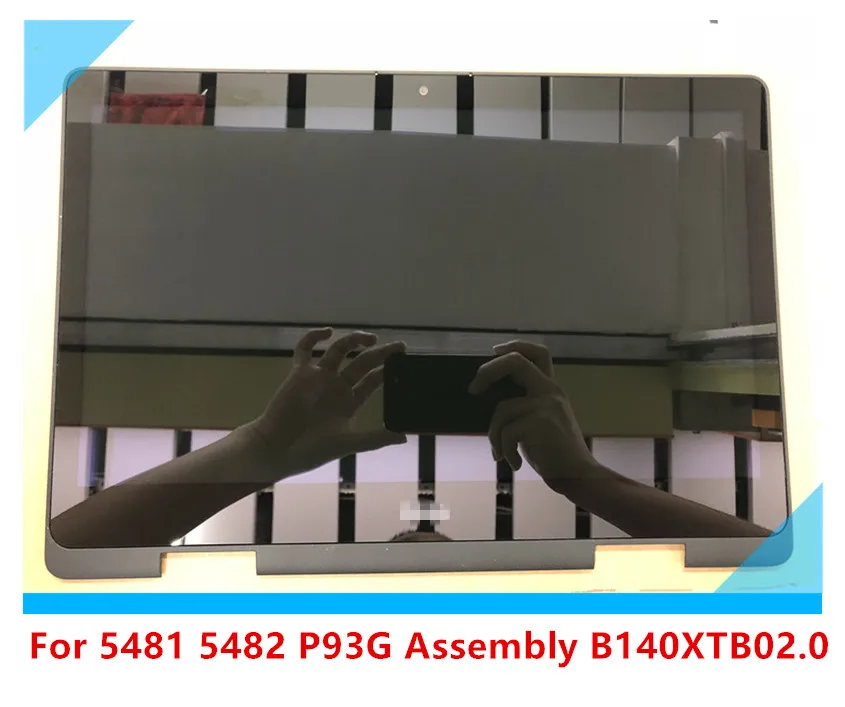 Спот абсолютно для Dell 5481 5482 P93G сенсорная сборка LCD B140XTB02.0