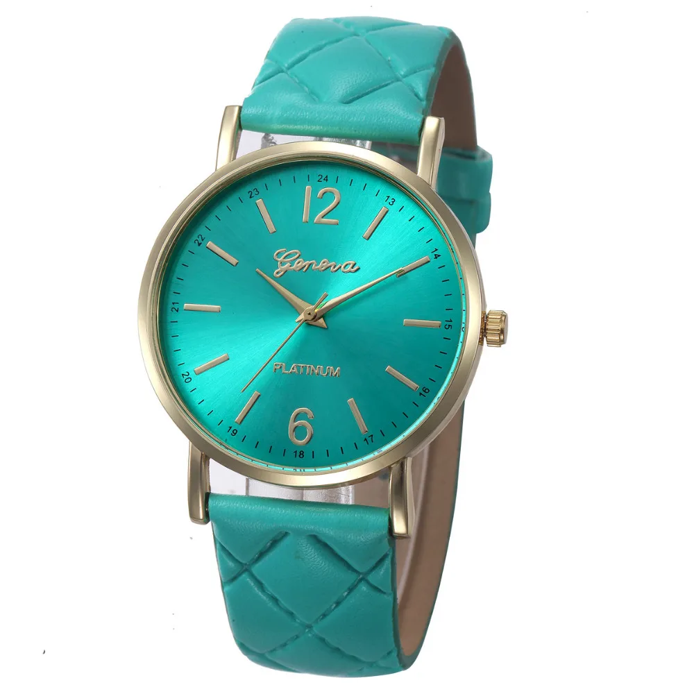 

Superior Fashion Women Casual Geneva Roman Leather Band Analog Quartz Wrist Watch relogio feminino Gift Sep 19
