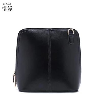 

XIYUAN BRAND Chains cowskin Leather cross body messenger Honeydew Bags Ladies Shoulder Bags Female Retro Vintage crossbody bag