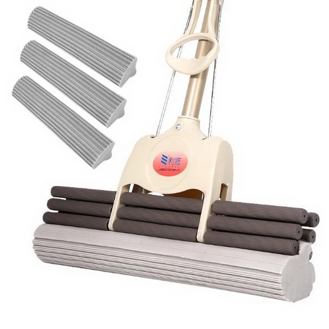140215/Squeeze household glue cotton mops/Buffer sponge handle