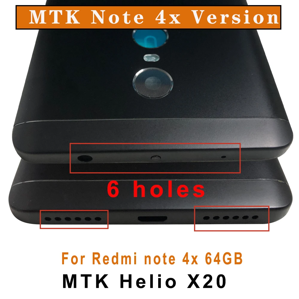 MTK Helio X20/Snapdragon 625 Global 32 ГБ/64 Гб ЖК-дисплей с сенсорным экраном дигитайзер сборка+ рамка для Xiaomi Redmi Note 4 4X