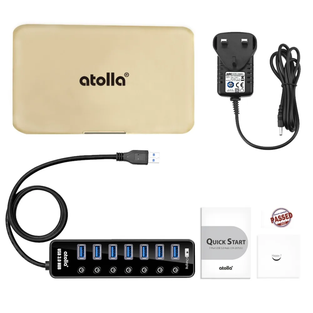 ch207 7-Port USB 3.O Hub - 7