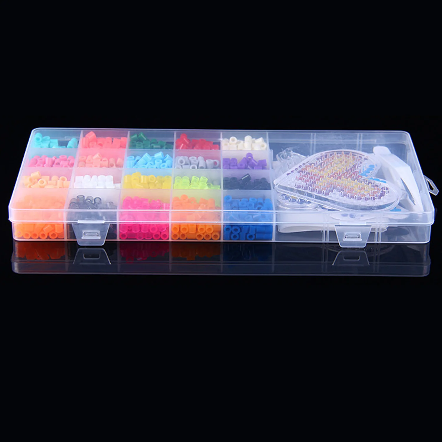 2000 шт 20 цветов мини-предохранитель бисер ремесло набор стекляруса для детей взрослых для самостоятельного изготовления проект