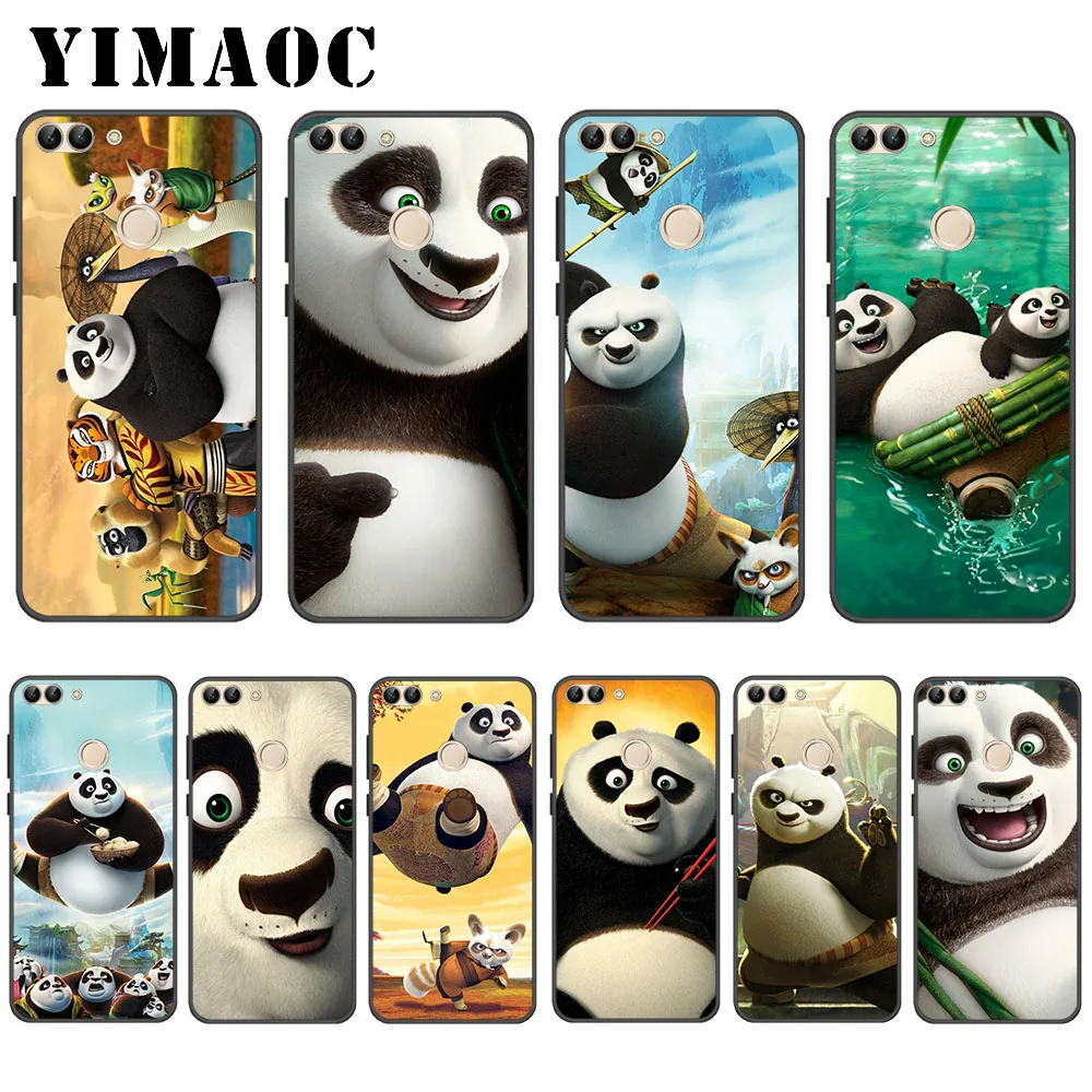 

YIMAOC Kung Fu Panda Soft Case for Huawei P20 P30 Lite Mini Plus Pro P Smart 2019