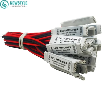 

DC12V Mini RGB Led Signal Amplifier Controller for Led RGB Strips SMD 3528 5050 free shipping