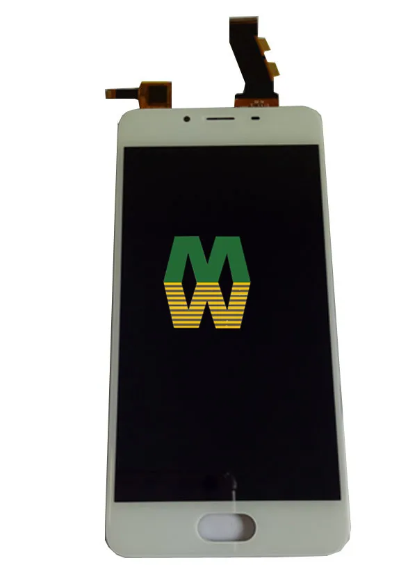 Cena 100% testowane 5.0 Cal dla Meizu U10 U680H wyświetlacz LCD czujnik ekranu dotykowego Digitizer zgromadzenie białe złoto czarny kolor z zestawem