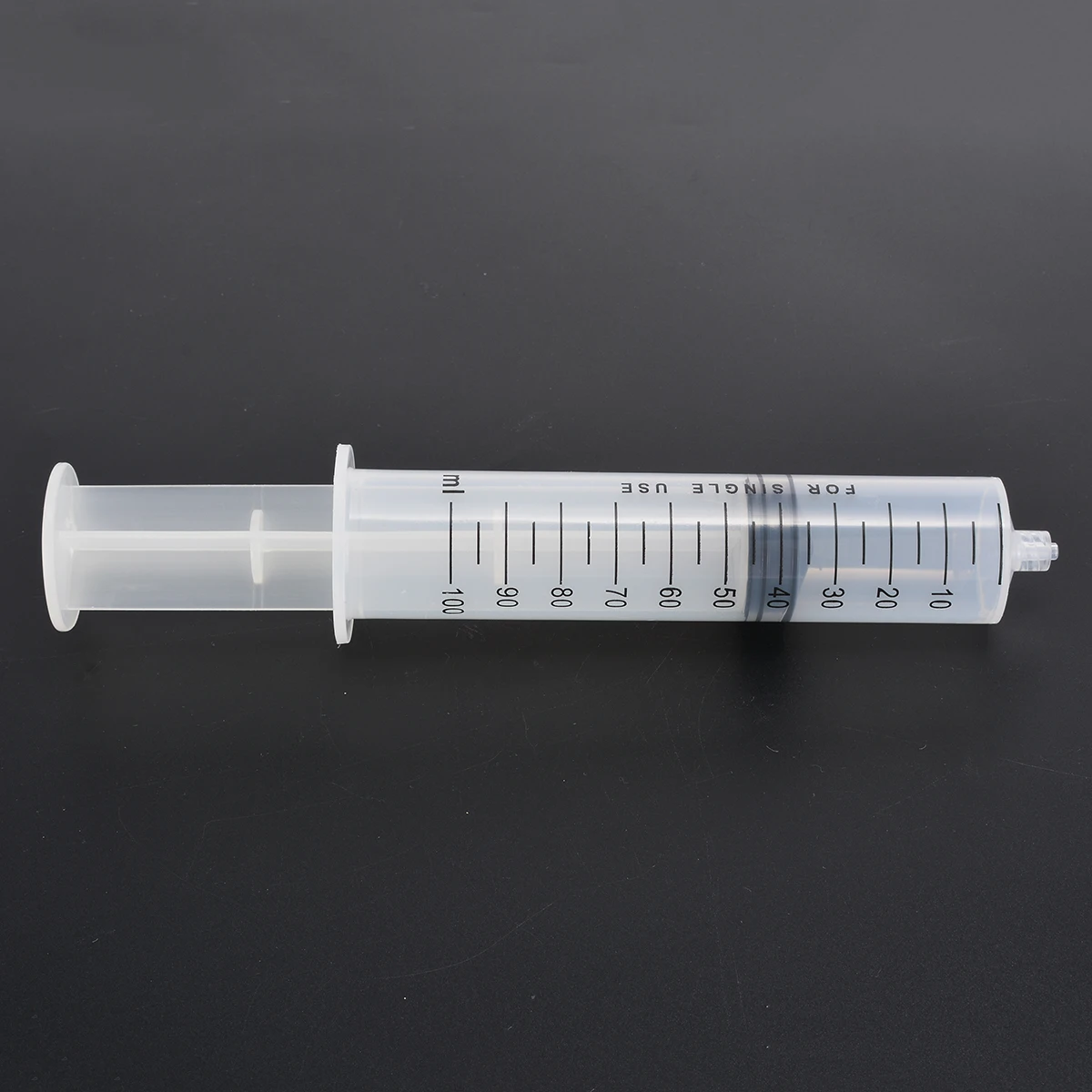 1pc Transparent Plastic Syringe Large Capacity 100ml With 80cm Clear Tube Pipe For Car Motor Application Parts