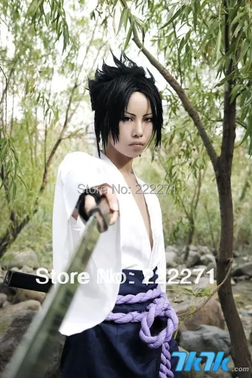 Naruto Cosplay Good Quality Shippuden Sasuke Uchiha 3rd Costume
