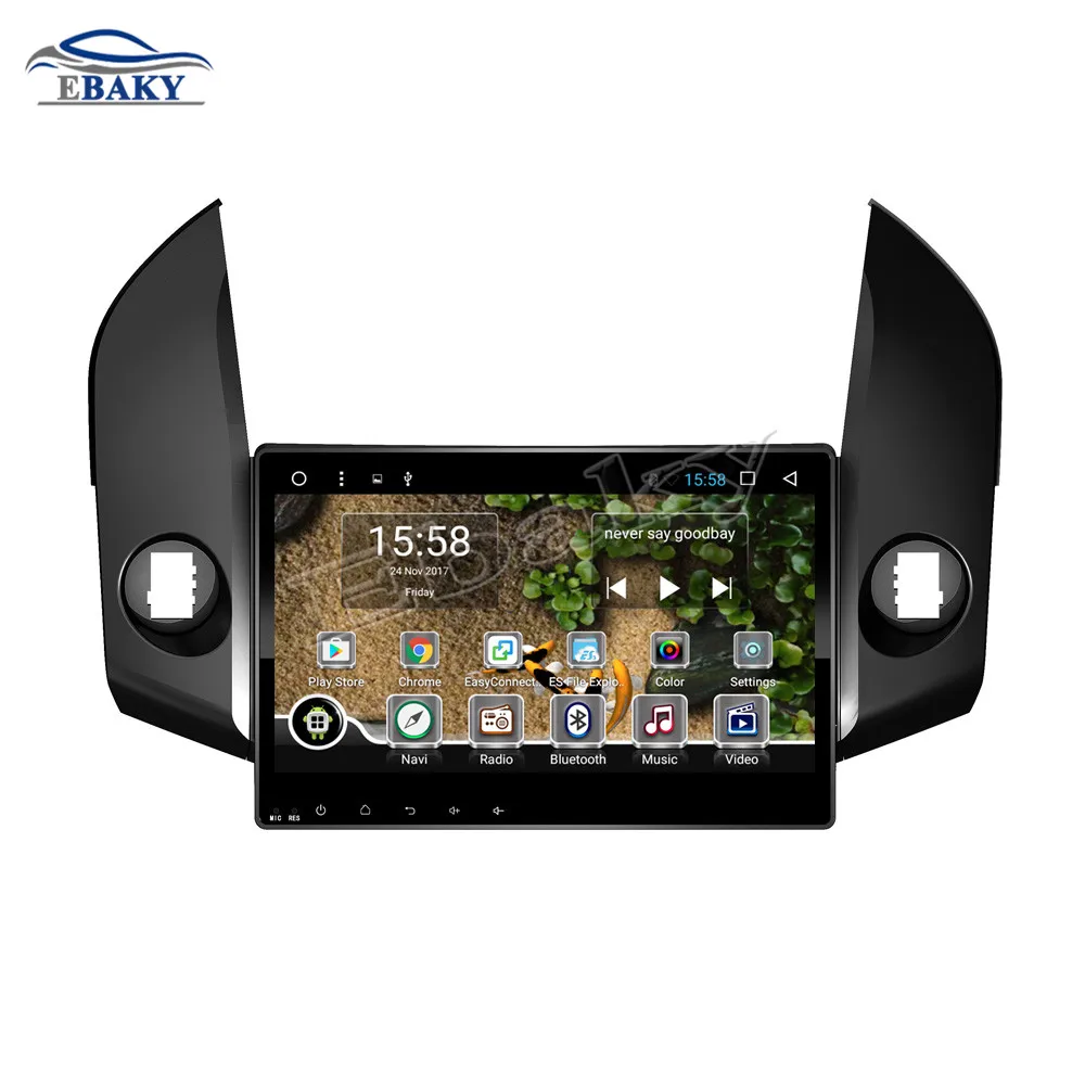Top NaviTopia 10.1inch 1GB/2GB Quad Core/Octa Core Android 7.1/8.1 Car DVD Radio for Toyota RAV4 2009 2010 2011 2012 GPS/wifi/maps 1