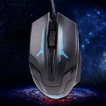 

Black USB 2.0 Wired 3D Optical LED Gaming Game Mouse Mice 1600 DPI For Laptop wired keyboard and mouse optical mouse wireless