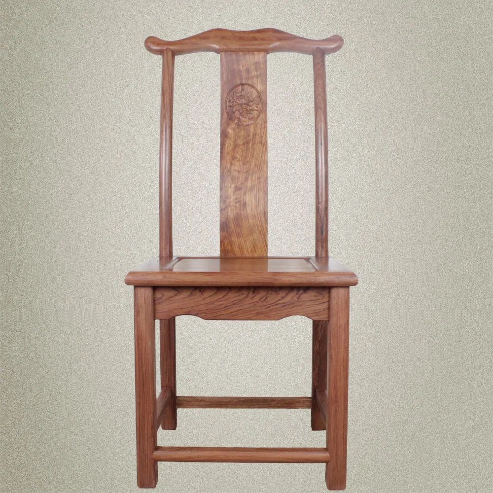 African rosewood dining chairs solid wood board supporting / Ming