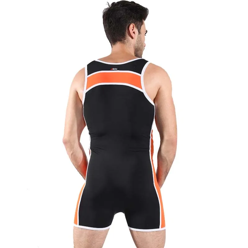 مثير مريح الرجال الرياضة gym unitard قطعة واحدة بدلة السباحة رجل الجسم الشاطئ تصفح زائد الحجم ملابس داخلية المصارعة يوتار