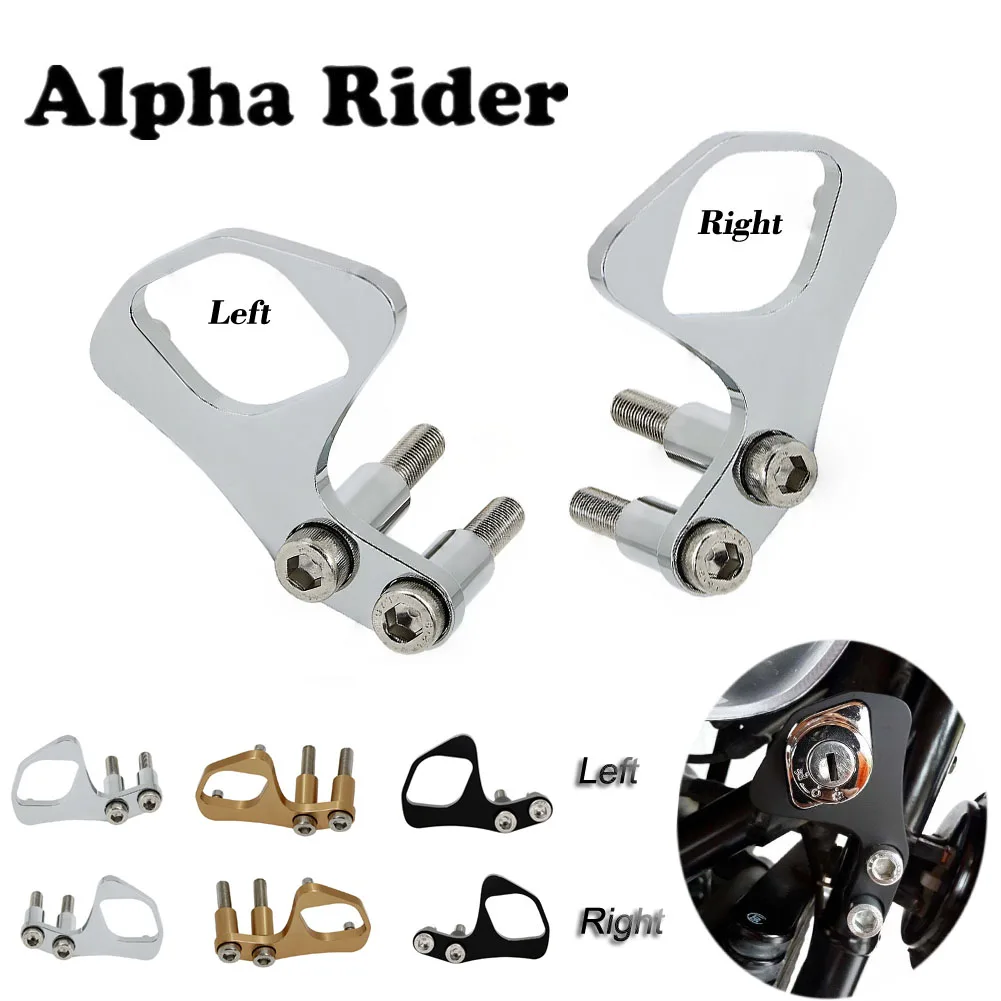 

Ignition Key Left / Right Relocation Bracket For Triumph Bonneville T100 / SE / Scrambler / Thruxton 01-2015 Black Silver Gold