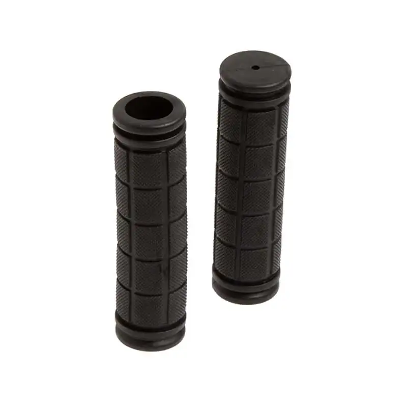 

1 Pair Bicycle Handlebar Grips Soft Rubber Cycling BMX MTB Mountain Bike Scooter Fixed Gear Bar End Parts Accessory Tool EDF88