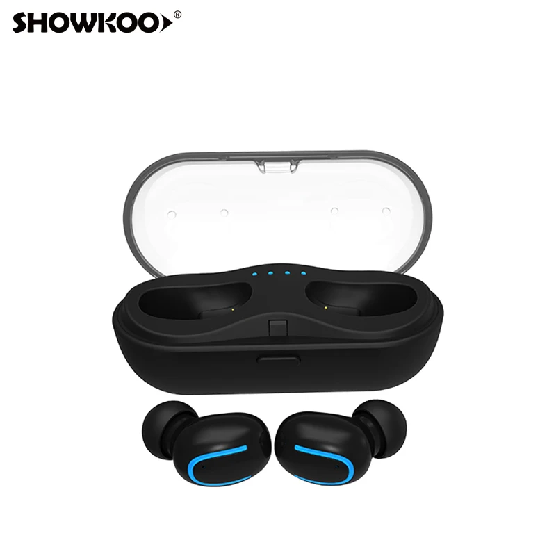 

Showkoo Automatic Connection Bluetooth 5.0 Headset For Xiaomi Mi8 Mi6 Redmi 5a 4x Note 5 Noise Reduction Tws Wireless Earphones