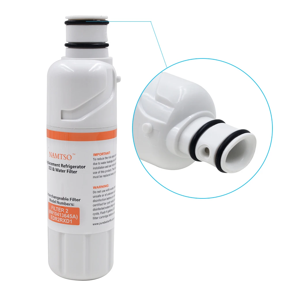 Namtso Nms02 Drinking Water Filter Refrigerator Water Filter Replacement For Everydrop Edr2rxd1 W10413645a 2 Pcs Lot Water Filters Aliexpress
