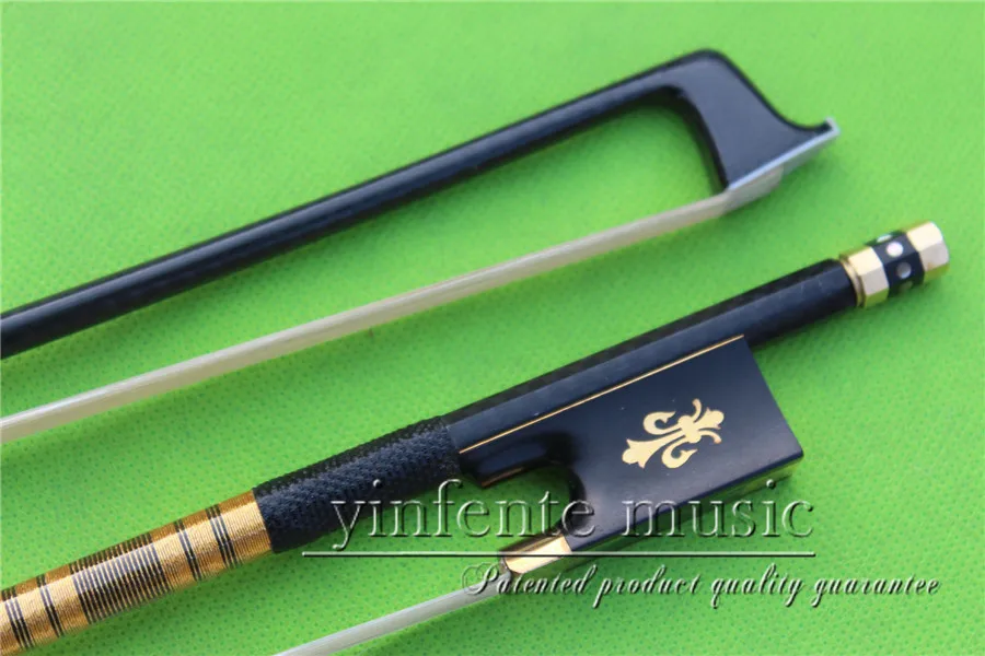X066 New One 4/4 Violin Bow Carbon Fiber Fine Sliver String High