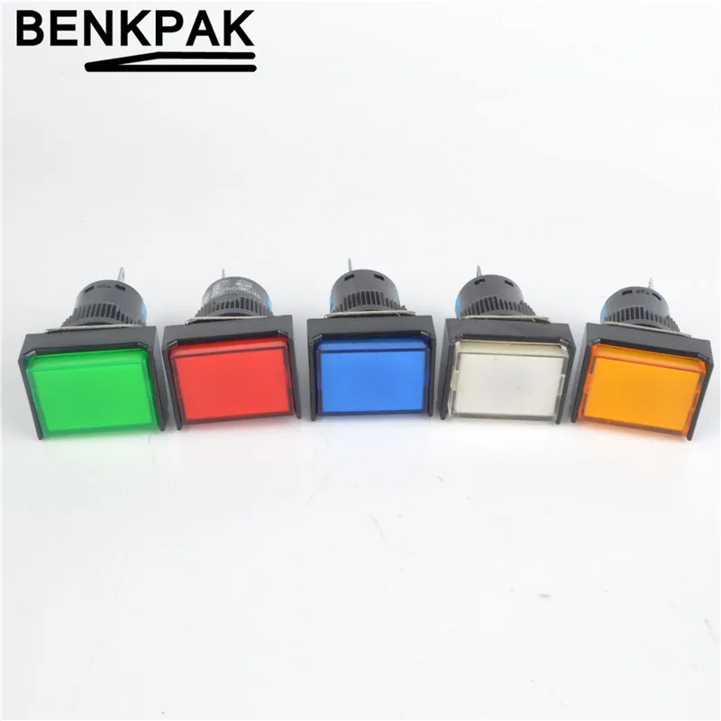 

16mm 3pin momentary maintained push button switch,self-locked