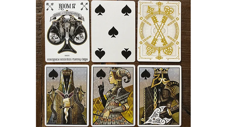 The House of the Rising Spade (Faro) Playing Cards 5