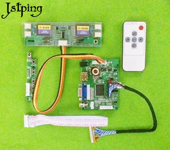 Jstping LCD display screen Monitor controller LQ123K1LG03 Driver Board panel Kit keyboard HDMI VGA