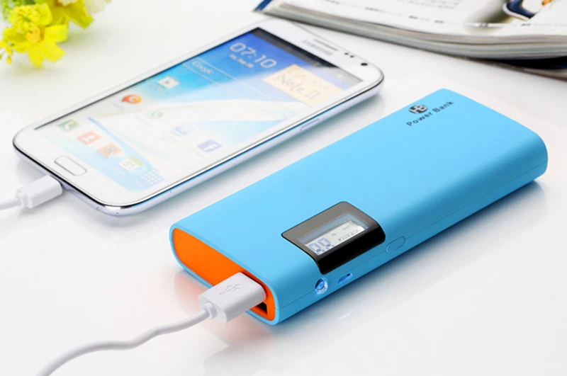 DOSHIN Mobile Power Bank 20000mah Dual USB LCD Display External Battery Packs Portable Charger powerbank for all phone