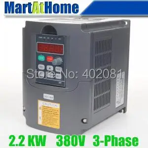 

Free shipping New 2.2kw 3HP 380V 6A Usual VFD Inverter Variable Frequency Drive Inverter for Spindle Motor #SM659 @CF